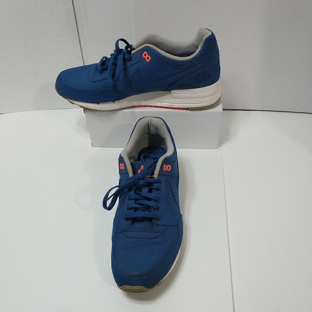 Nike Air Pegasus 89 Mens Size 14 Coastal Blue Crimson White 689462-400